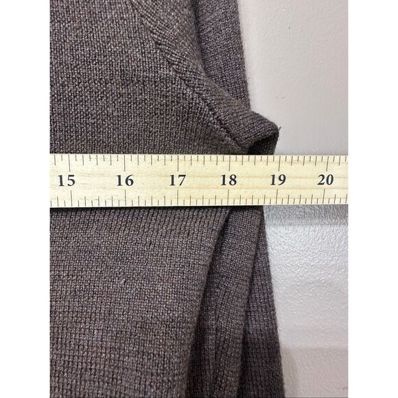 NWOT Athleta Chill Factor High Neck Collar Full Zip Up Wool Blend Sweater Large - Picture 10 of 13